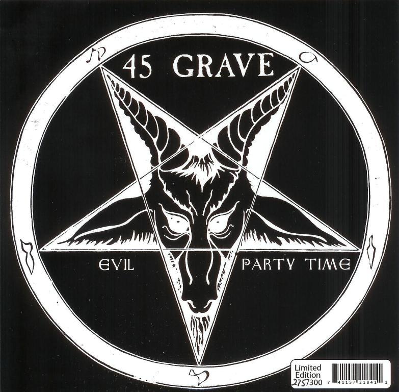 45 Grave - Evil / Party Time EP (white vinyl)