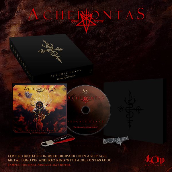 Acherontas(Grc) - Psychic Death CD (limited box)