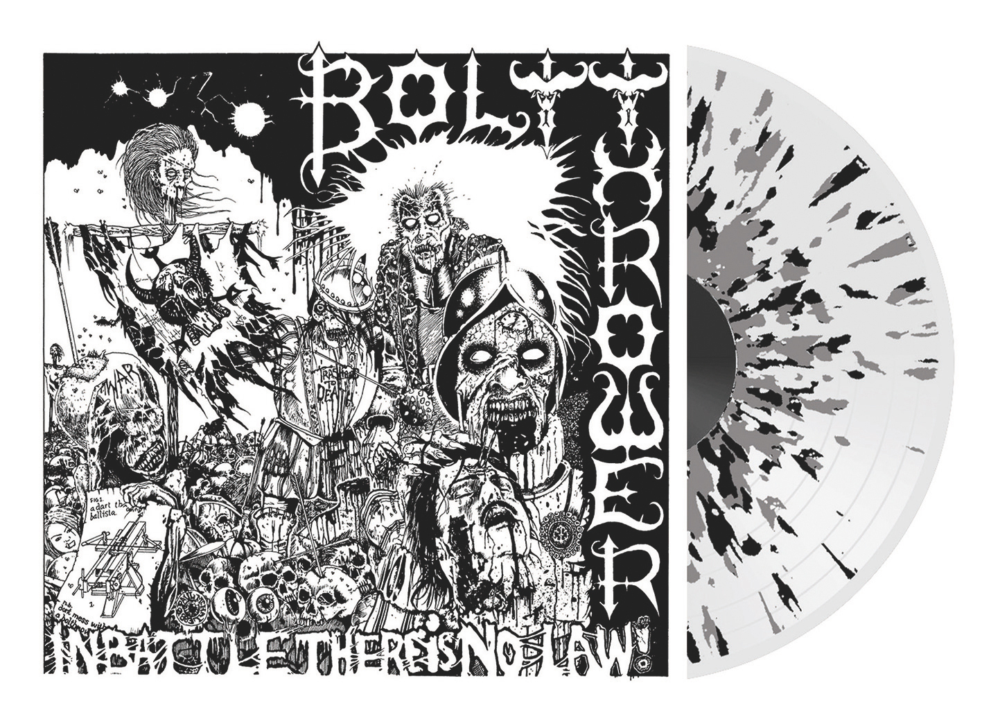 Bolt Thrower(UK) - In Battle There is No Law! LP splatter vinyl