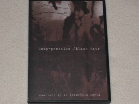 Deep-pression / Black Hate - Dwellers in an Infertile World CD