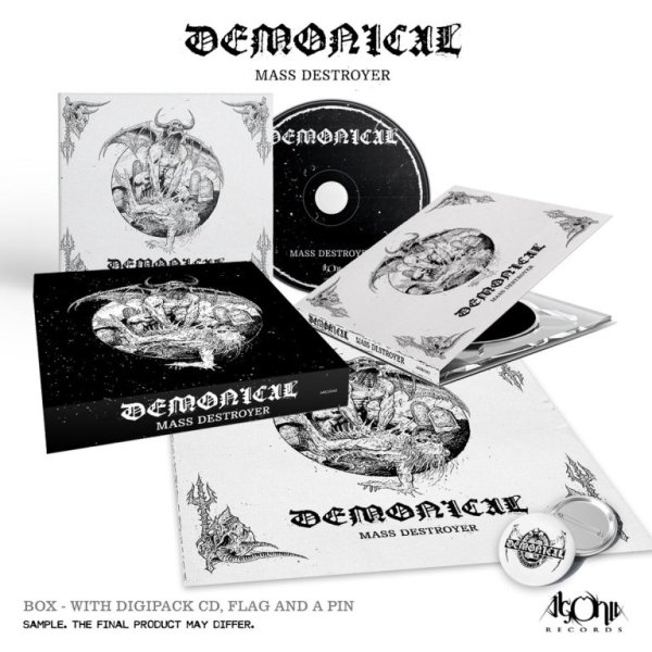Demonical(Swe) - Mass Destroyer CD (box)