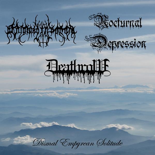 Benighted in Sodom / Nocturnal Depression / Deathrow - split CD