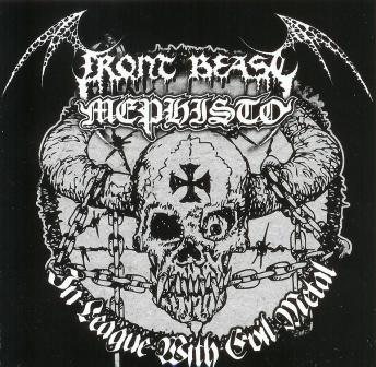 Front Beast/Mephisto - In League With Evil Metal CD