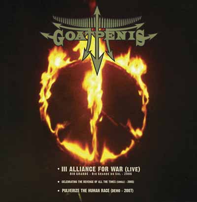Goatpenis(Bra) - Alliance For War + bonus CD / DVD