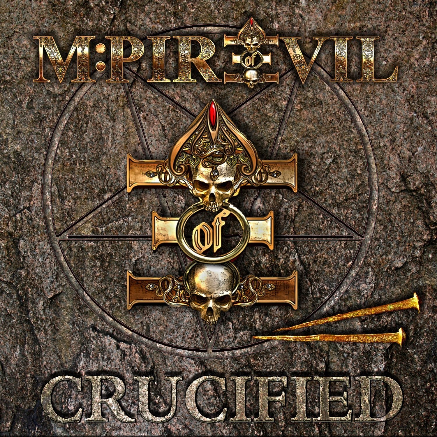 Mpire of Evil(UK) - Crucified CD