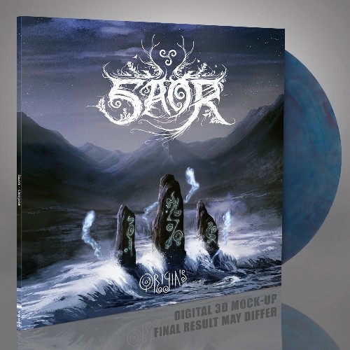 Saor(UK) - Origins LP (blue / red)