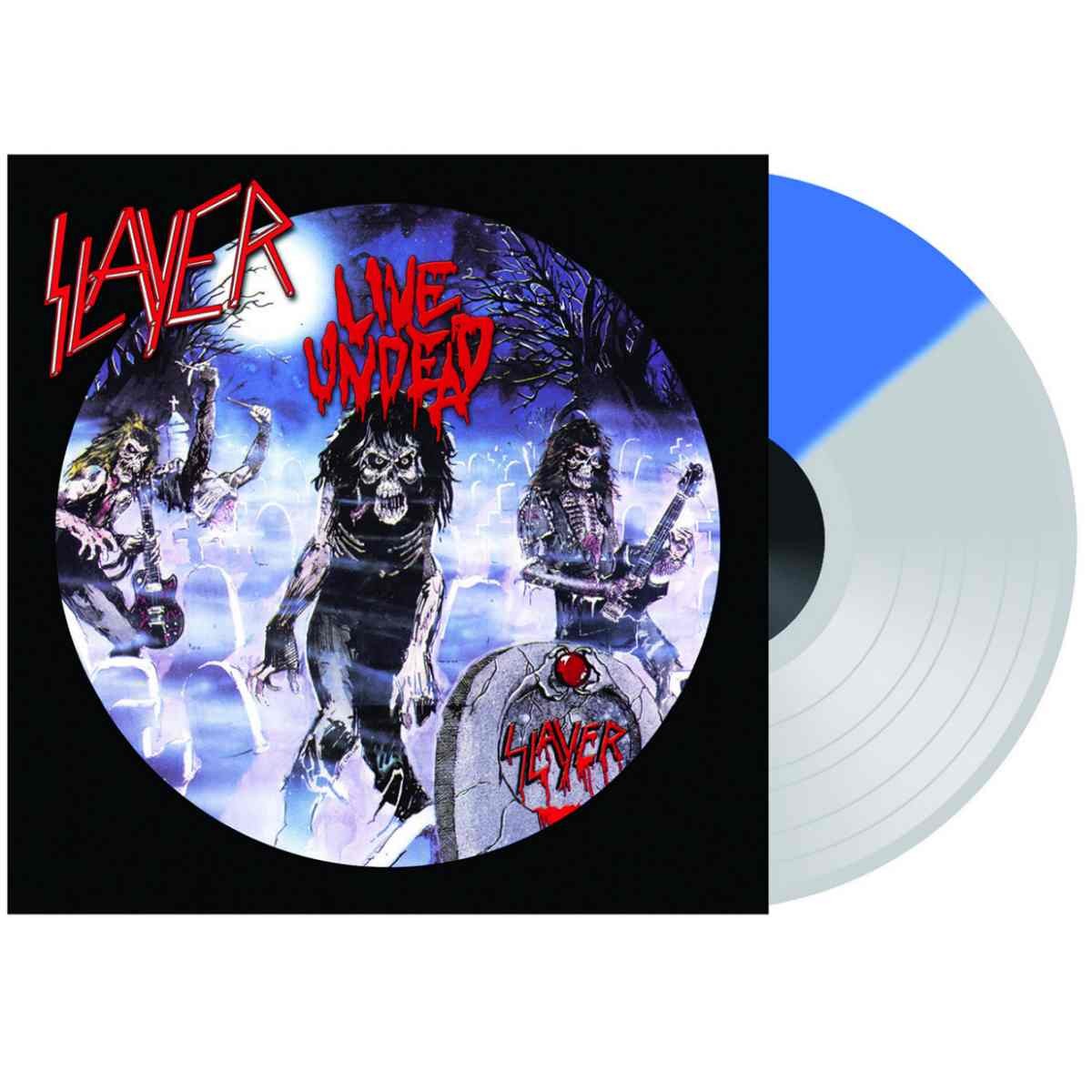 *Slayer(USA) - Live Undead / Haunting the Chapel LP SEAM SPLIT