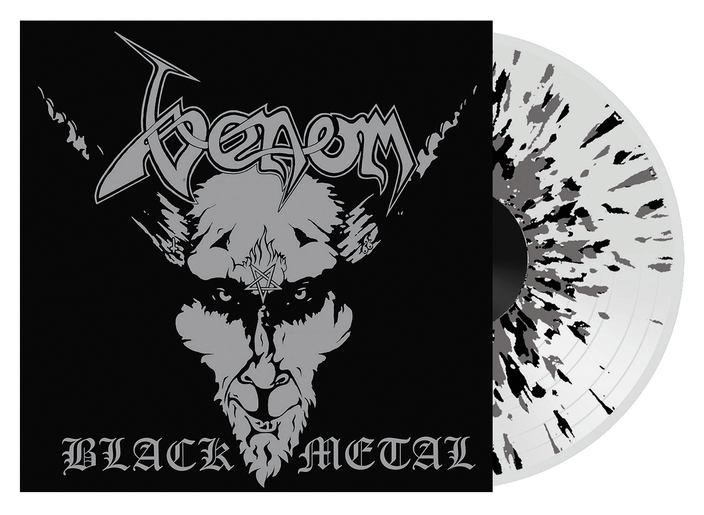Venom(UK) - Black Metal 2LP (splatter vinyl)
