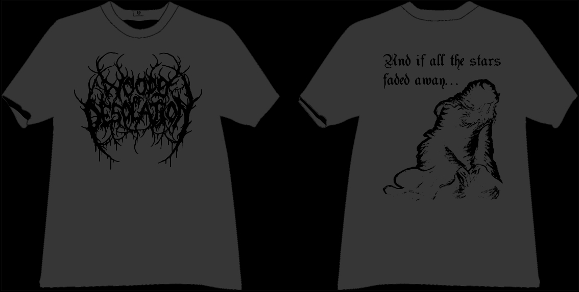 Woods of Desolation - And If All the Stars... grey TS (L)
